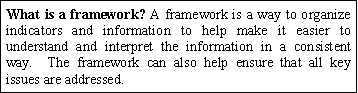 What is Framework