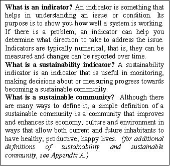 What is Indicator